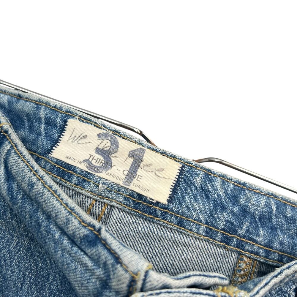 Free People‎ We the Free Florence Flare Jeans High Rise Size 31 - Picture 10 of 13